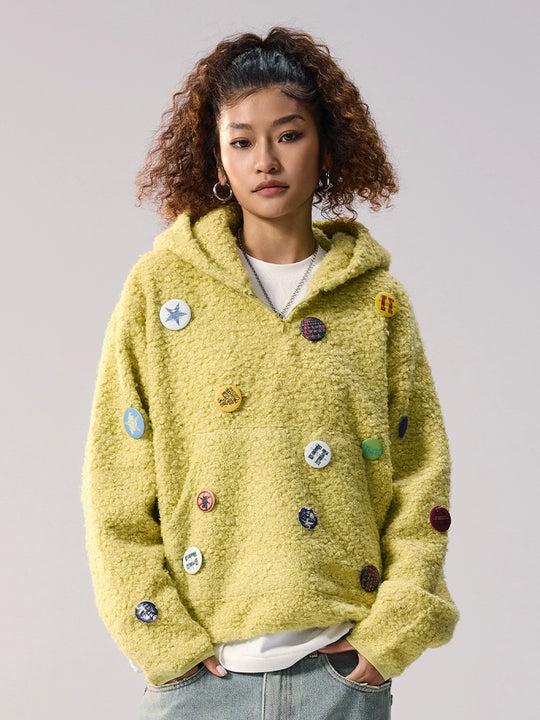 Remedy Sherpa Fleece Half Zip Hoodie | Face 3 Face