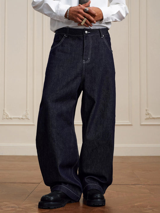 YADcrew Glitter Suede Leather Melting Pocket Jeans | Face 3 Face