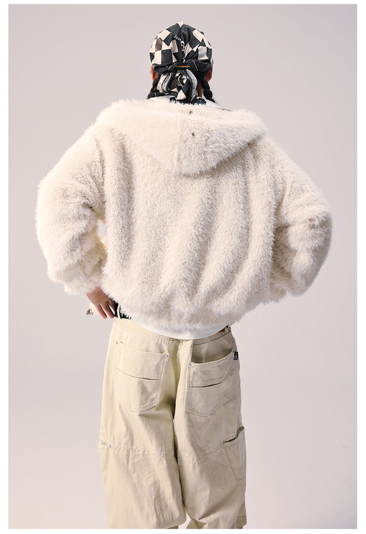 Remedy Faux Fur Mohawk Hooded Jacket | Face 3 Face