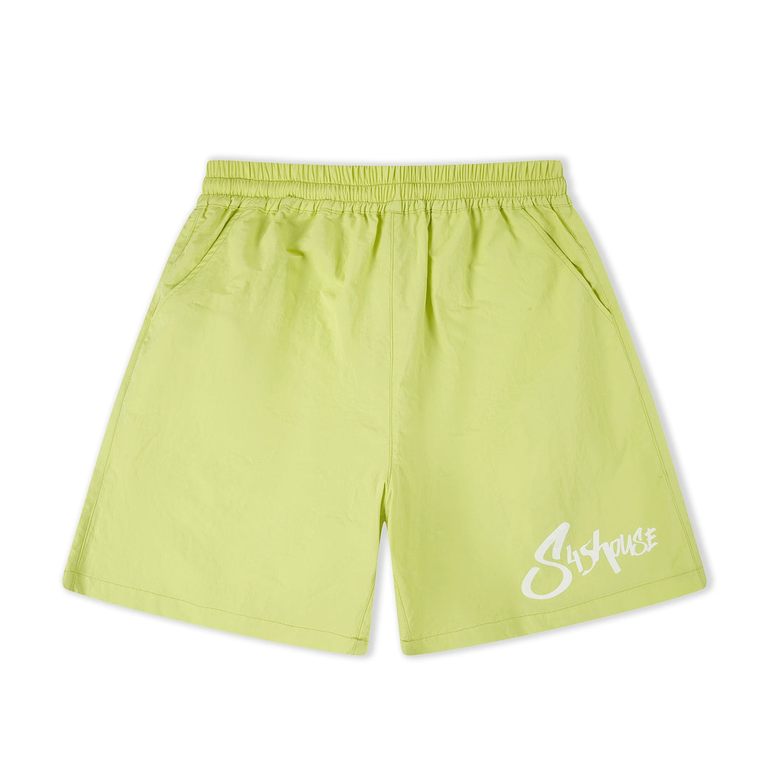S45 Nylon Logo Print Track Shorts | Face 3 Face