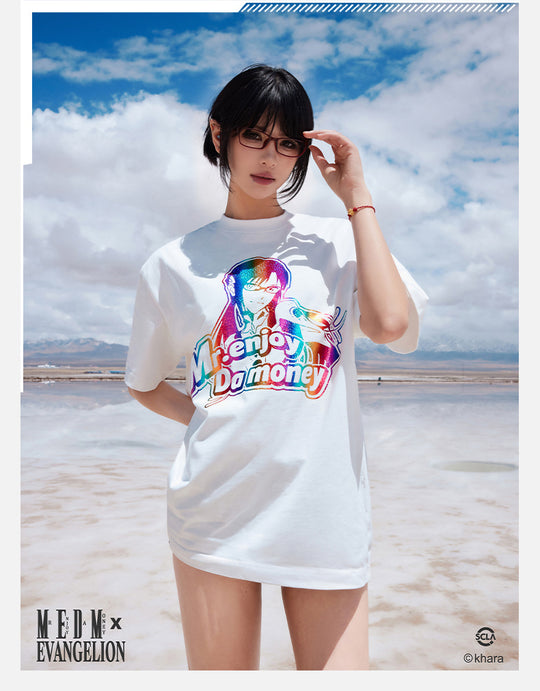 MEDM x EVA Colorful Character Print Tee | Face 3 Face