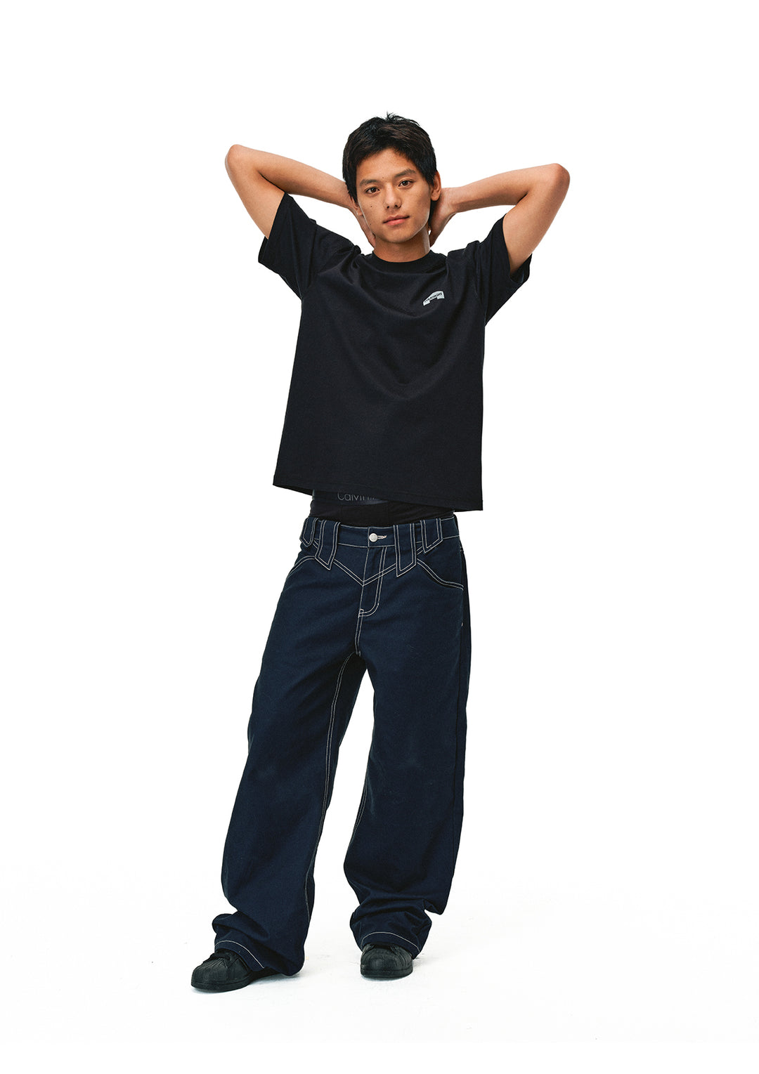 EVILKNIGHT(EK) Devil Eye Structured Canvas Pants | Face 3 Face