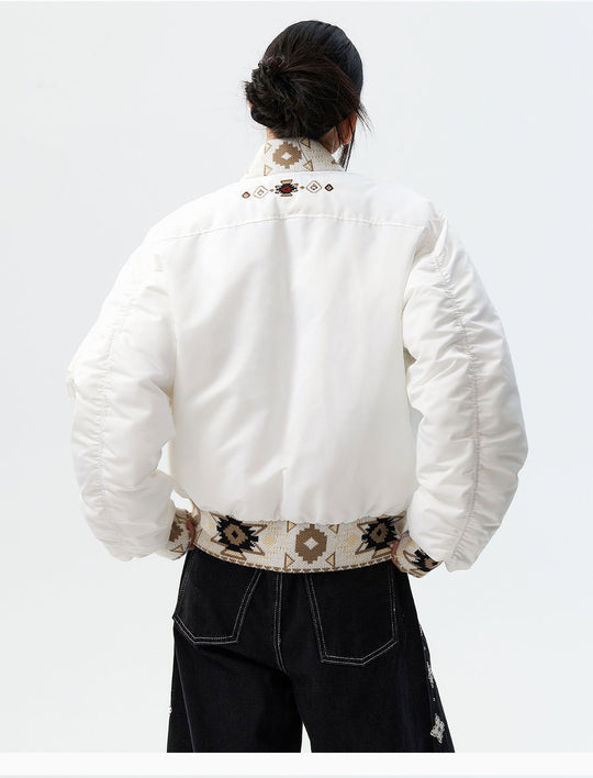 MEDM Ethnic Trim MA-1 Bomber Jacket | Face 3 Face