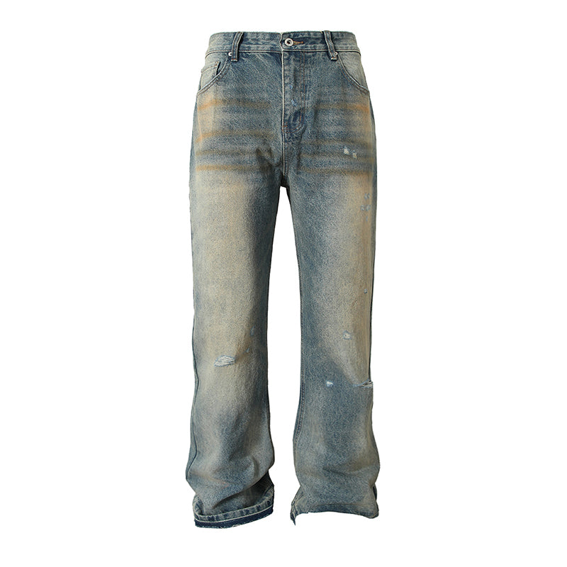 YADcrew Retro Raw Edge Destroyed Jeans | Face 3 Face