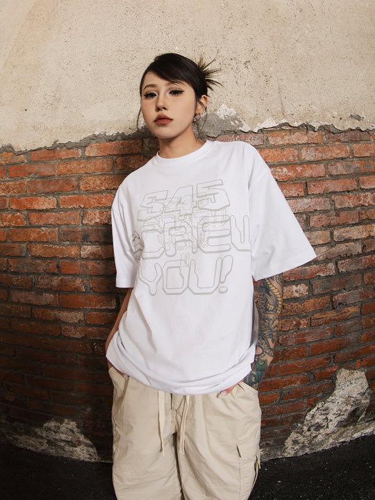 S45 Hot Diamond Printed Tee | Face 3 Face