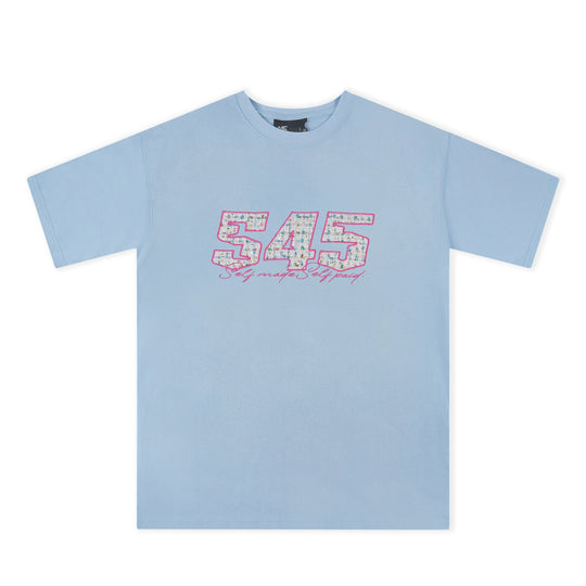 S45 Sequins Logo Patch Embroidery Tee | Face 3 Face