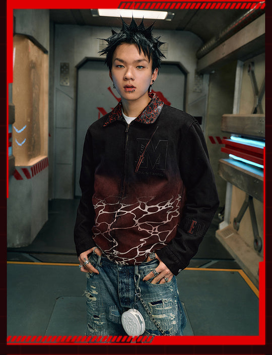 MEDM x EVA Lilith's Red Sea Detroit Jacket | Face 3 Face