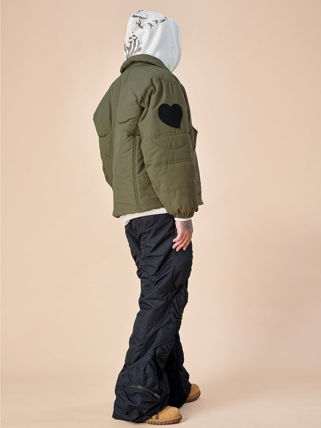EVILKNIGHT(EK) Military Mecha Structured Interline Jacket