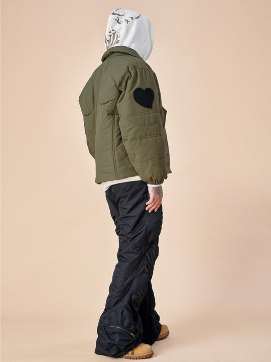 EVILKNIGHT(EK) Military Mecha Structured Interline Jacket