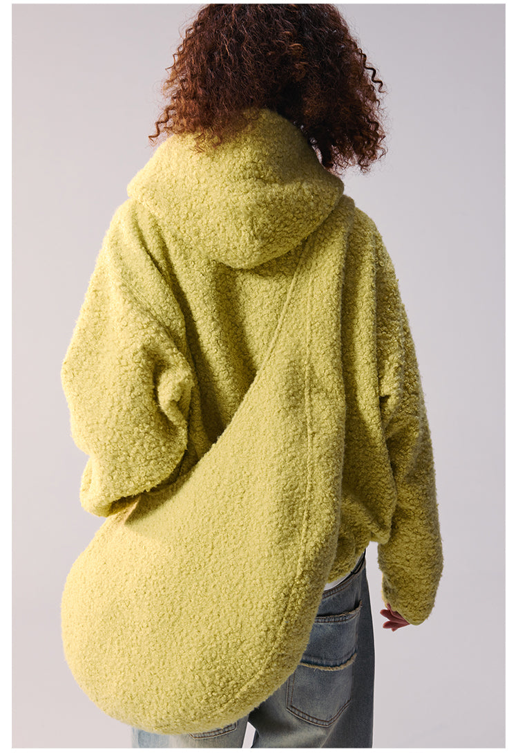 Remedy Sherpa Fleece Half Zip Hoodie | Face 3 Face