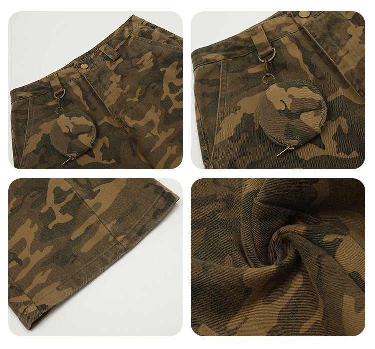 F3F Select Camouflage Relaxed Fit Work Pants | Face 3 Face