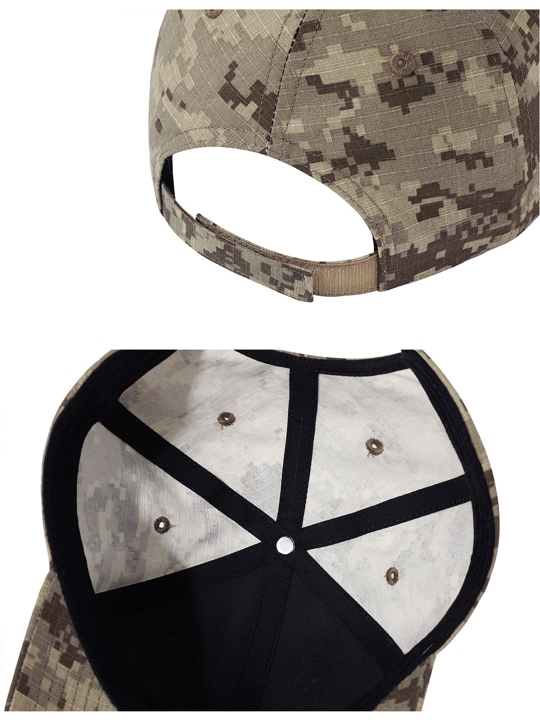 NOVACAM Pixel Camo NOV Logo Embroidered Dad Hat | Face 3 Face