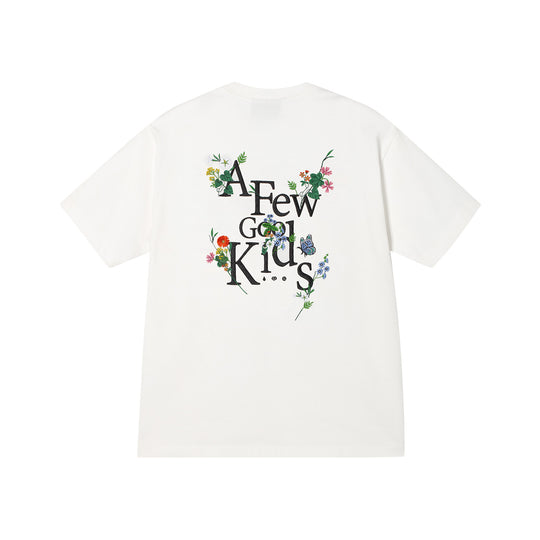 AFGK Pocket Floral Embroidered Tee | Face 3 Face