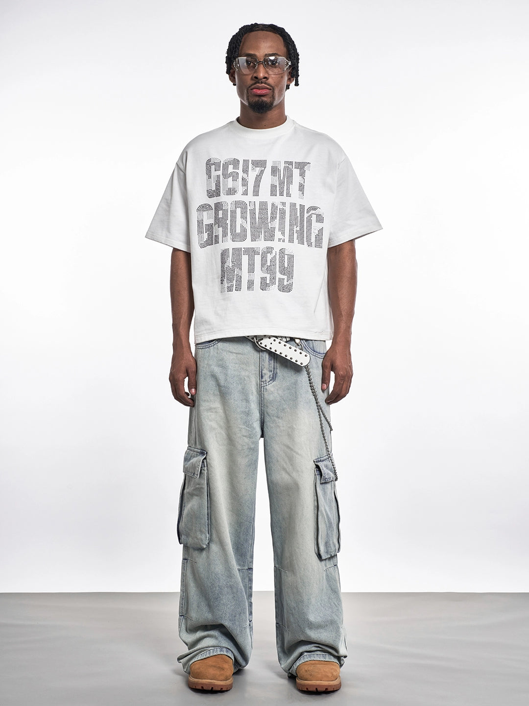 F3F Select Baggy Large Pocket Cargo Jeans | Face 3 Face