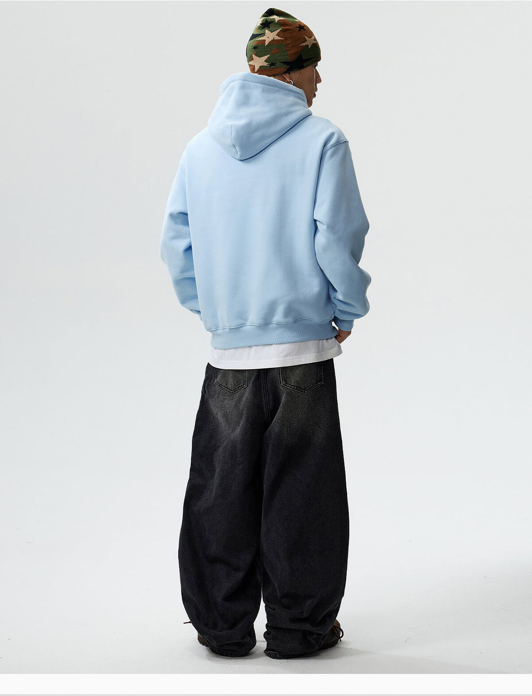 MEDM Mini Patchwork Floral Embroidered Hoodie | Face 3 Face