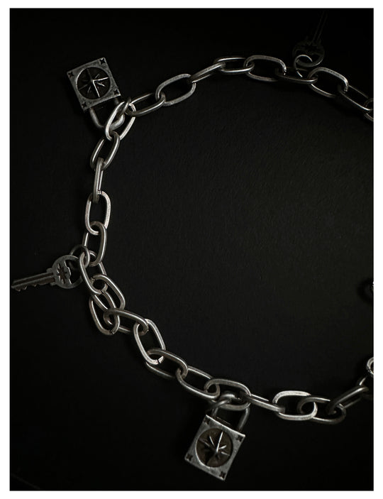 Remedy Key Lock Metal Wallet Chain | Face 3 Face