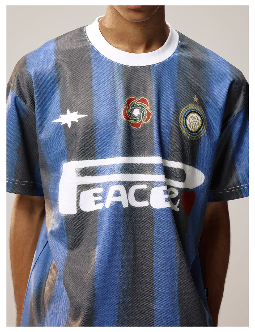 Remedy Peace and Love Digital Soccer Jersey Tee | Face 3 Face
