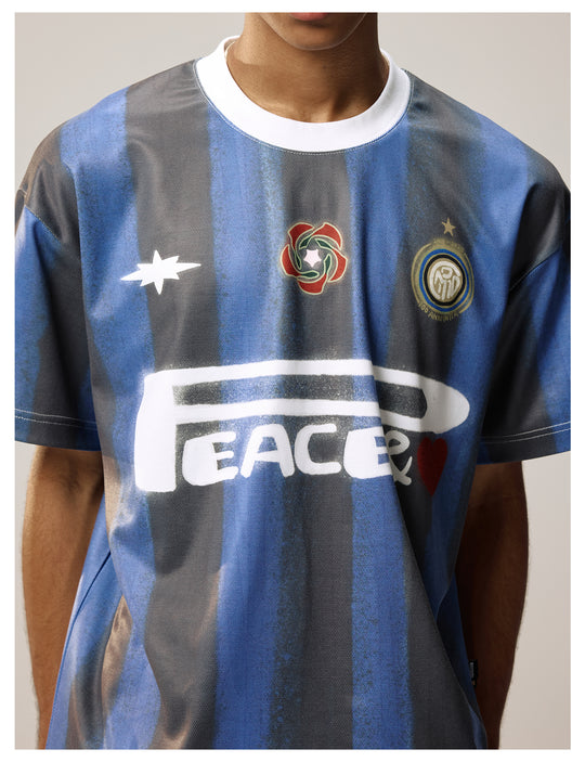 Remedy Peace and Love Digital Soccer Jersey Tee | Face 3 Face
