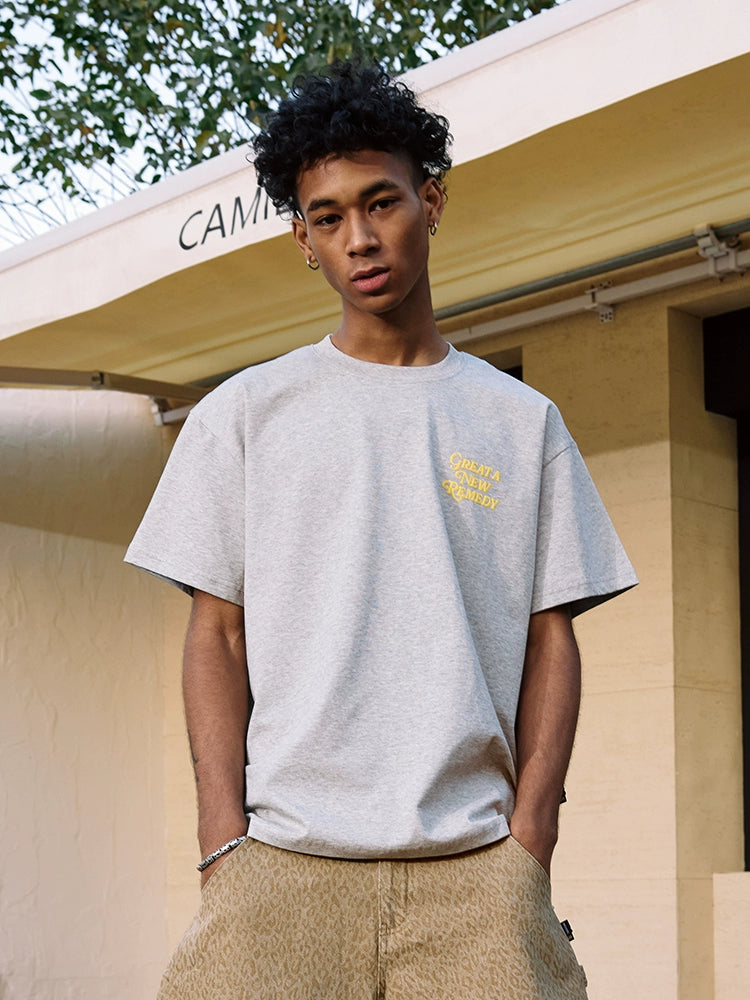 Remedy GREAT A NEW REMEDY SOON Foam Print Cool Touch Tee | Face 3 Face