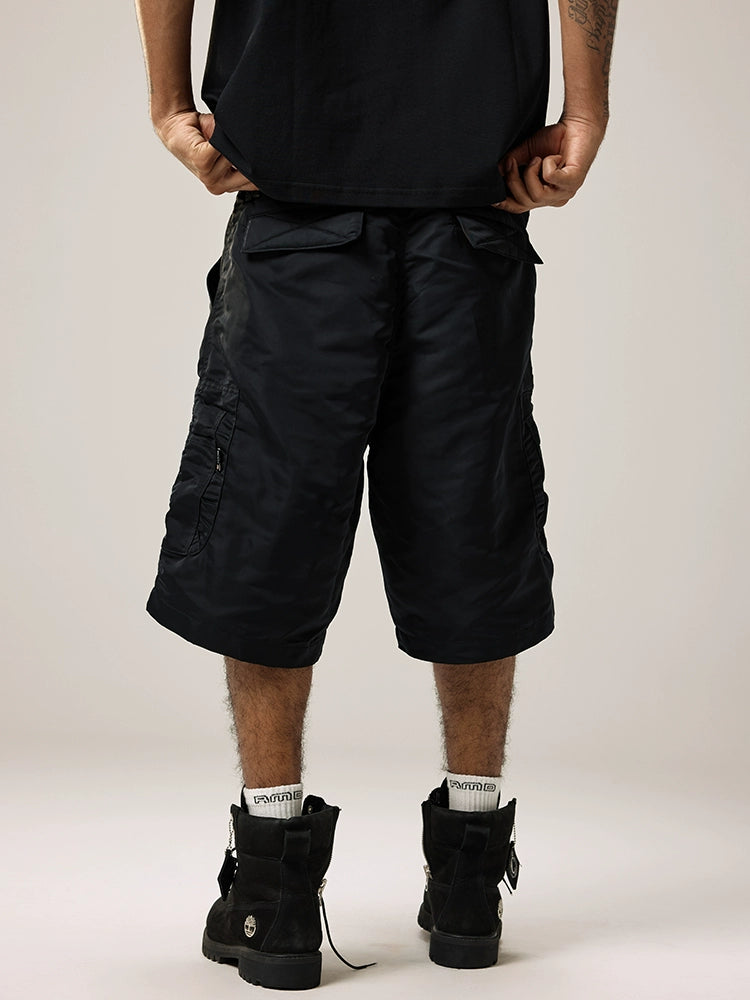 Remedy Multi Pocket Nylon Work Cargo Shorts | Face 3 Face