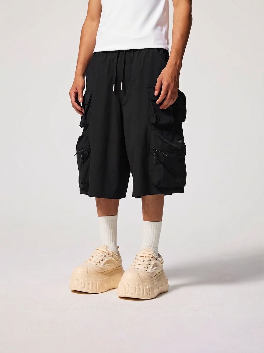 1807 3D Multi Pocket Utility Cargo Shorts | Face 3 Face