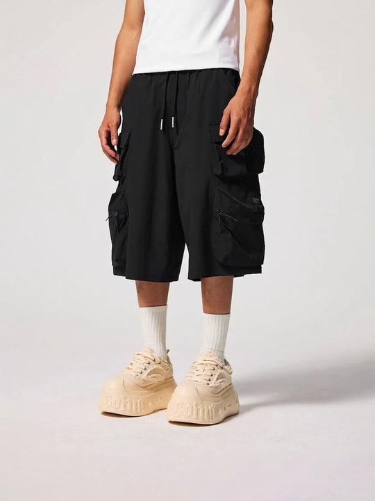 1807 3D Multi Pocket Utility Cargo Shorts | Face 3 Face