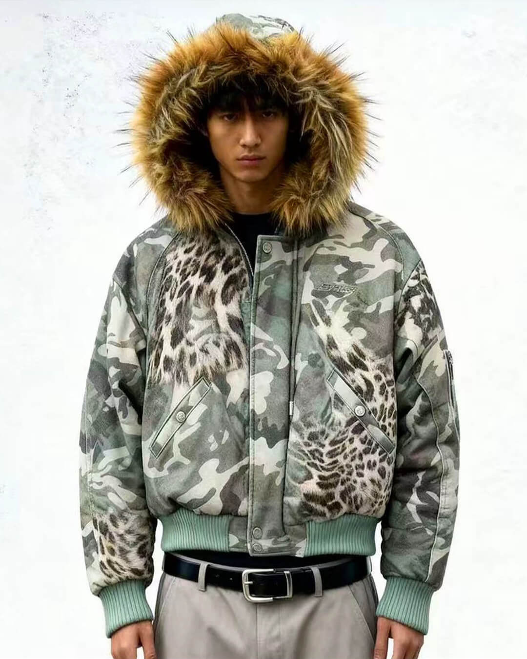 S45 Camouflage Leopard N2B Jacket | Face 3 Face