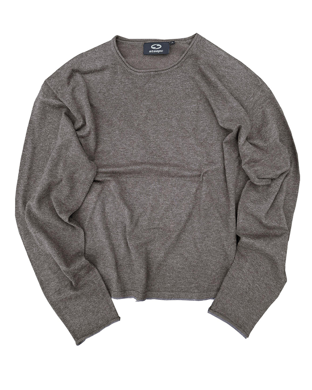 STEEPC Boxy Knit Long Sleeve Tee | Face 3 Face