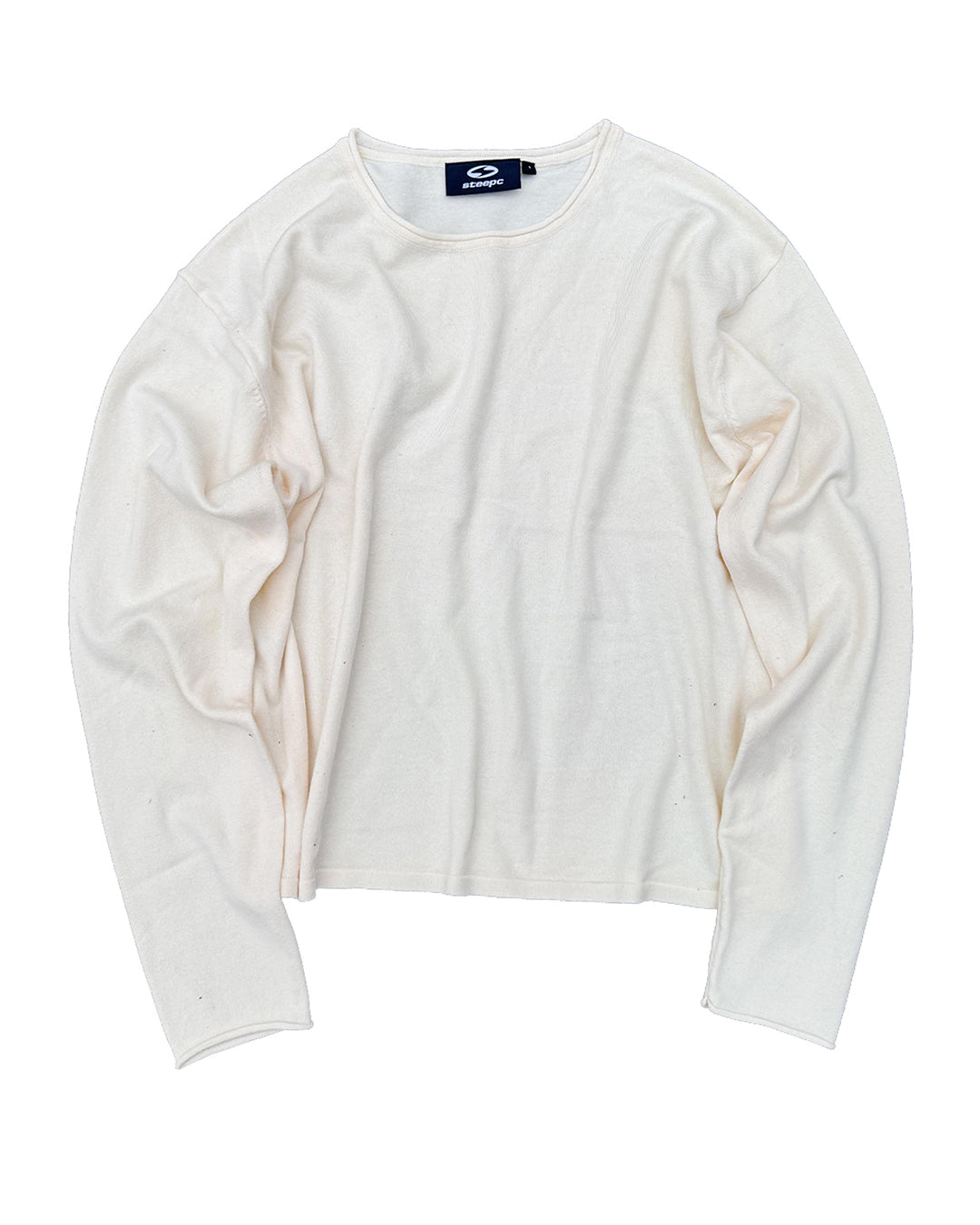 STEEPC Boxy Knit Long Sleeve Tee | Face 3 Face