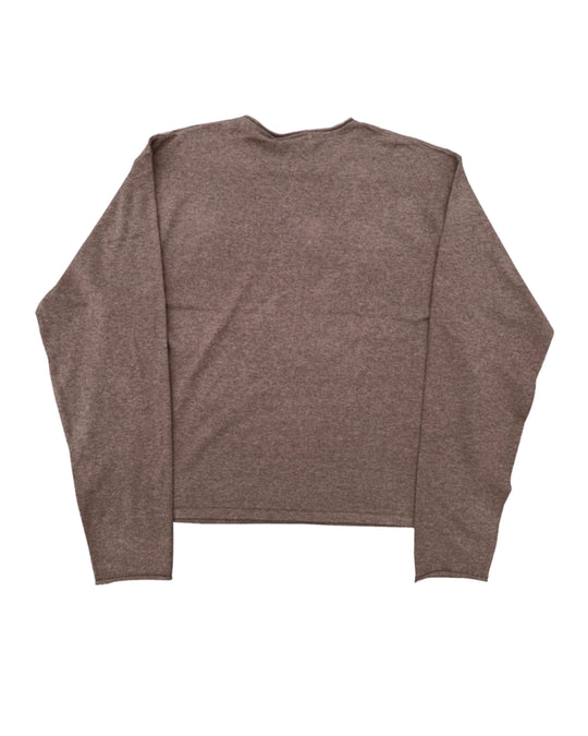 STEEPC Boxy Knit Long Sleeve Tee | Face 3 Face