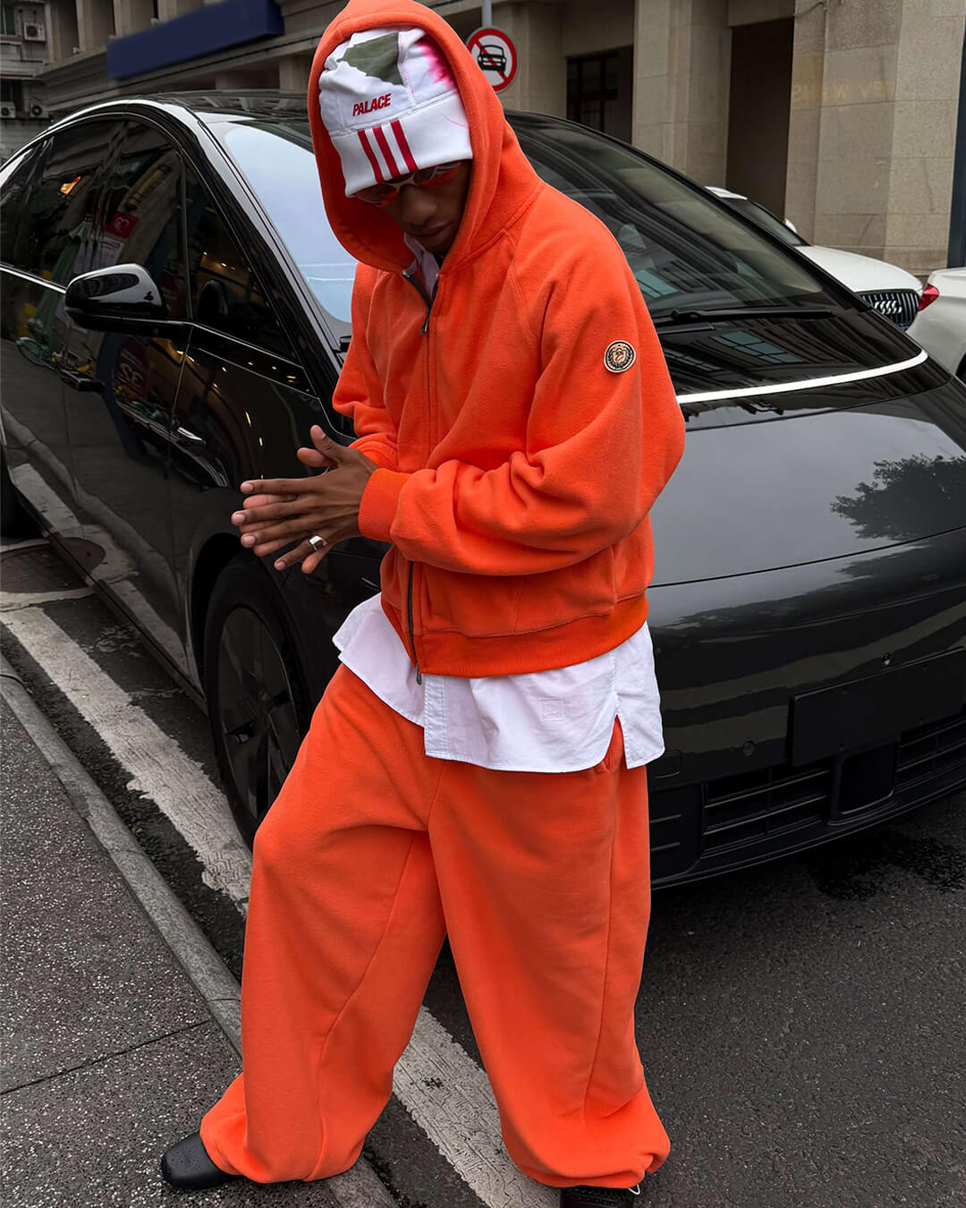 STEEPC Fleece Zip Up Hoodie and Sweatpants Set | Face 3 Face