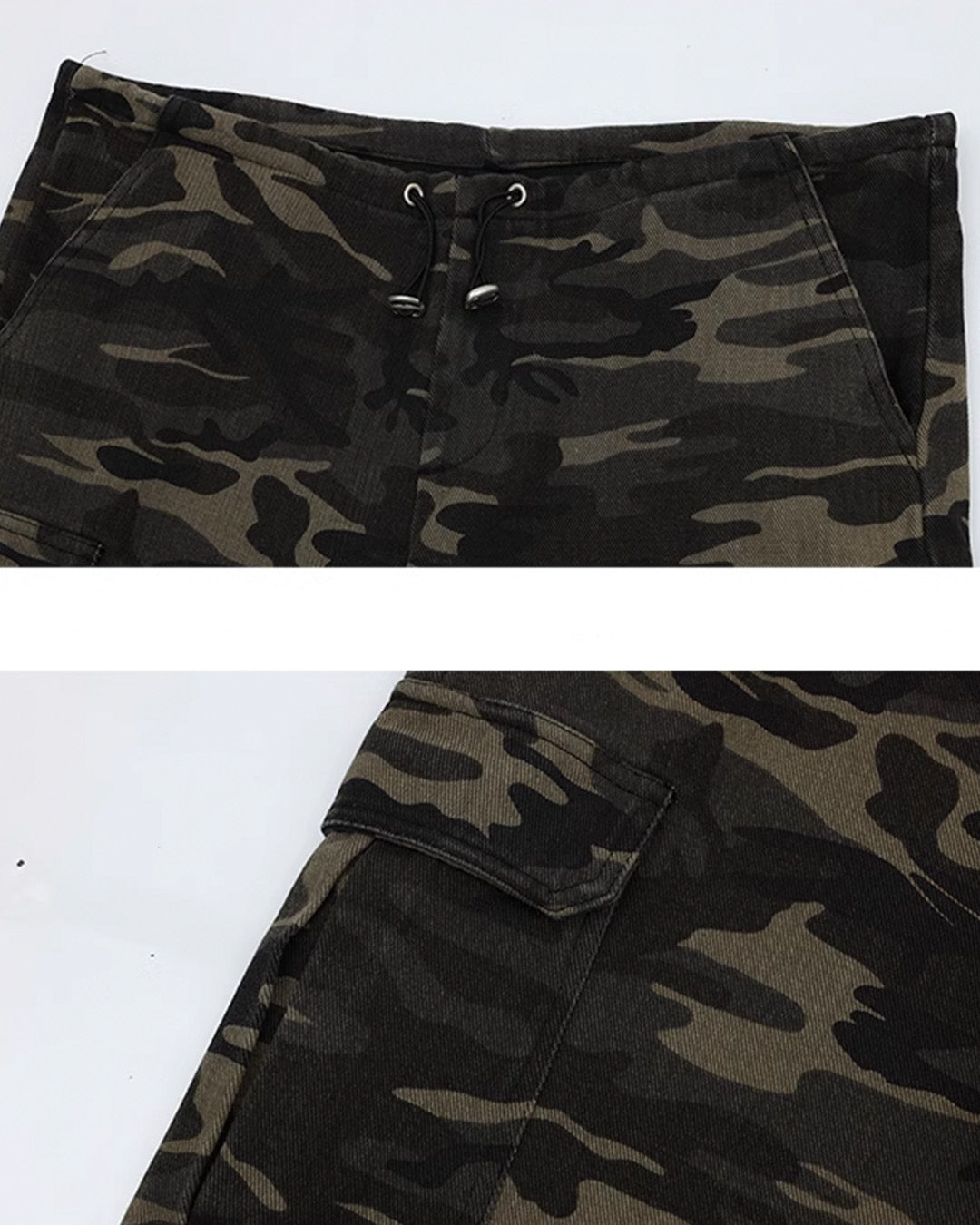 F3F Select Camouflage Workwear Straight Cargo Pants
