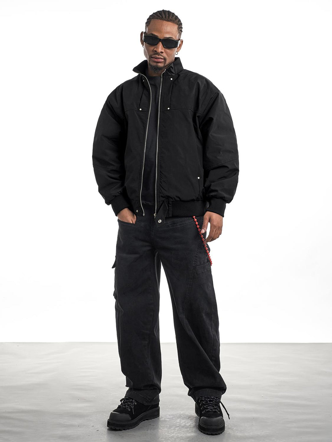 F3F Select Quilted Lining Bomber Jacket | Face 3 Face