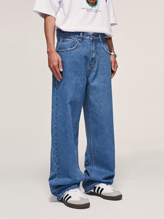 F3F Select Vintage Washed Do Old Casual Jeans