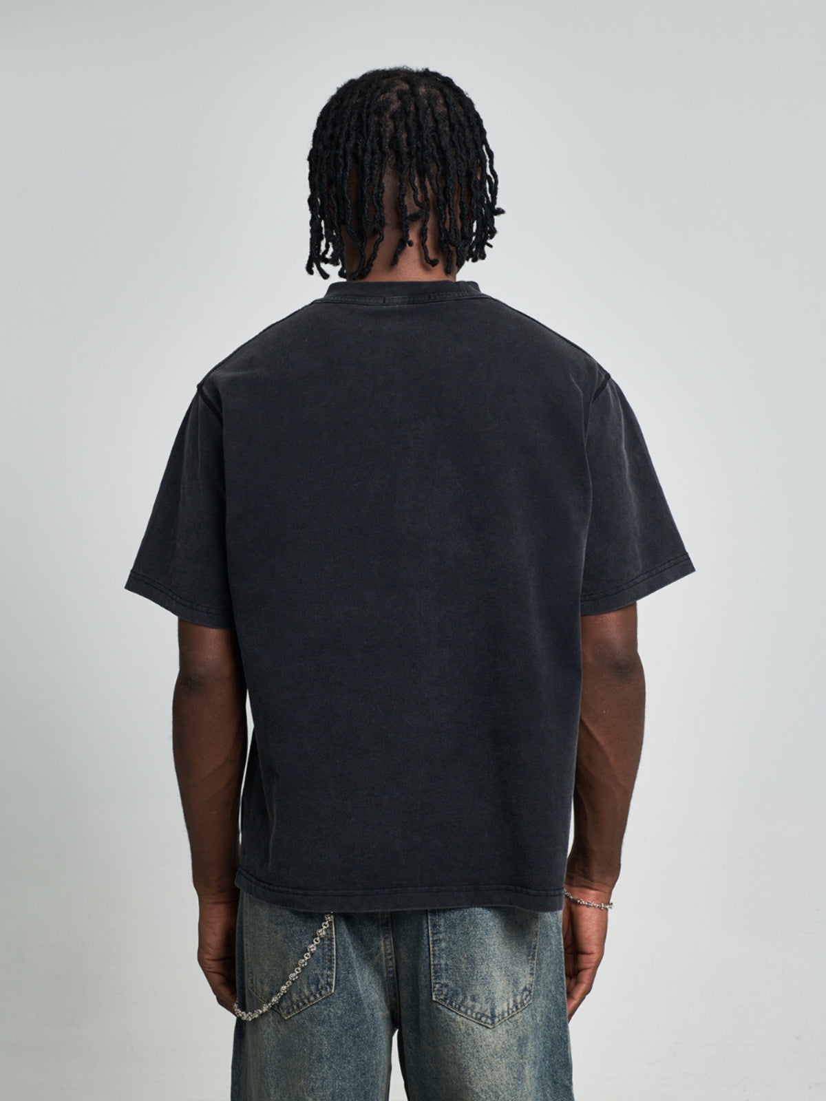 F3F Select Washed Black Tee | Face 3 Face