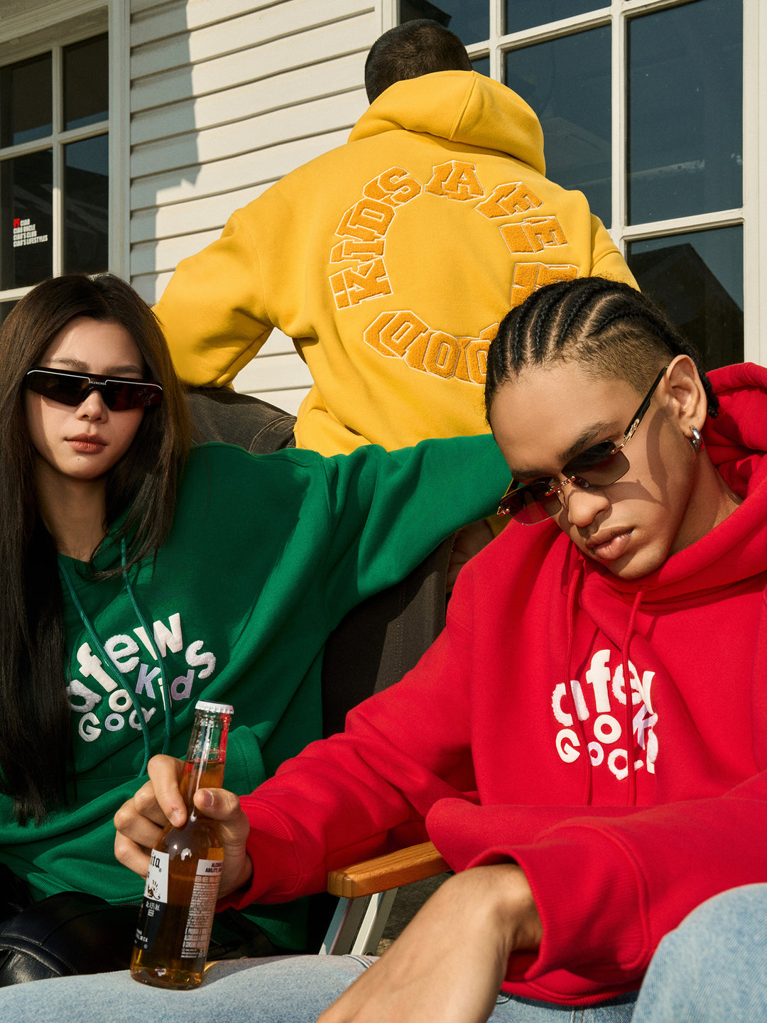 AFGK Multi Crafted Logo Hoodie