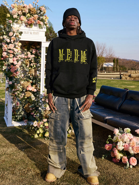 MEDM Star Embroidery Hoodie