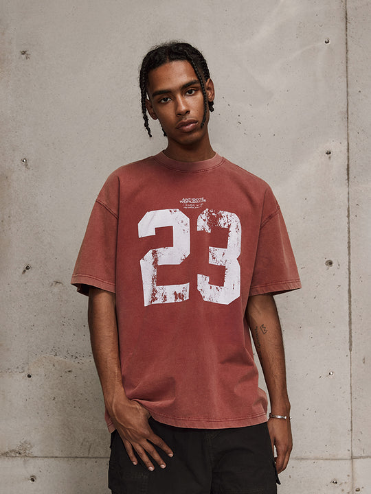 ANTIDOTE No. 23 Vintage Print Washed Tee