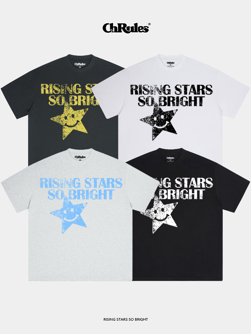 Cashrules / CHRULES Rising Stars So Bright Tee | Face 3 Face