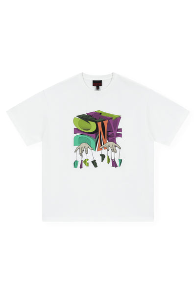 DICETINY God Never Rolls Dice Logo Printed Tee | Face 3 Face