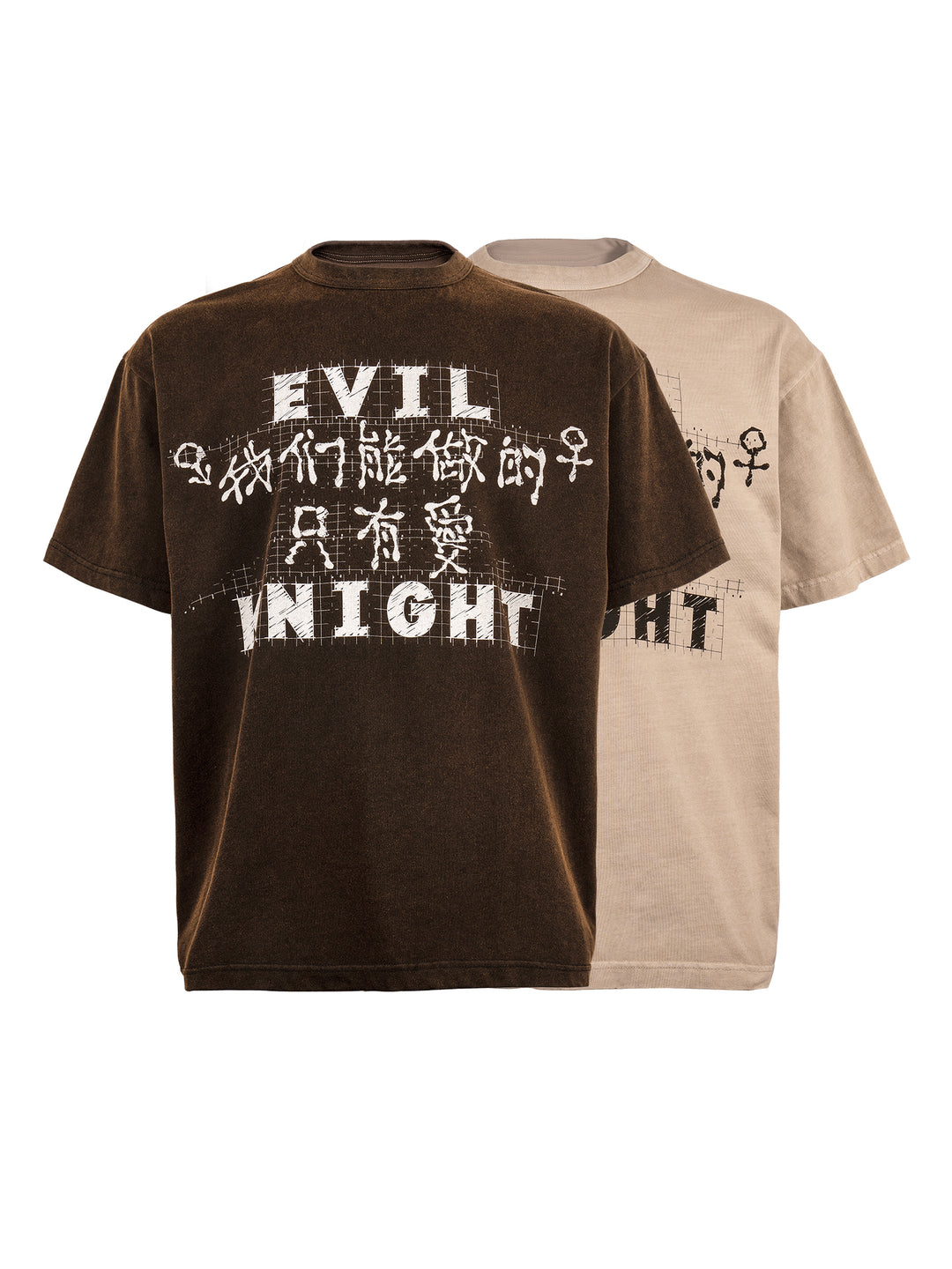 EVILKNIGHT(EK) "All We Can Do Is Love" Slogan Tee