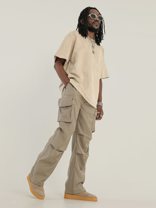 F3F Select Pleated Multi Pocket Paratrooper Work Cargo Pants