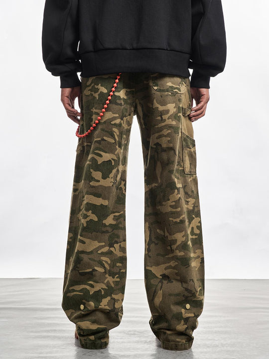 F3F Select Camouflage Relaxed Fit Work Pants | Face 3 Face