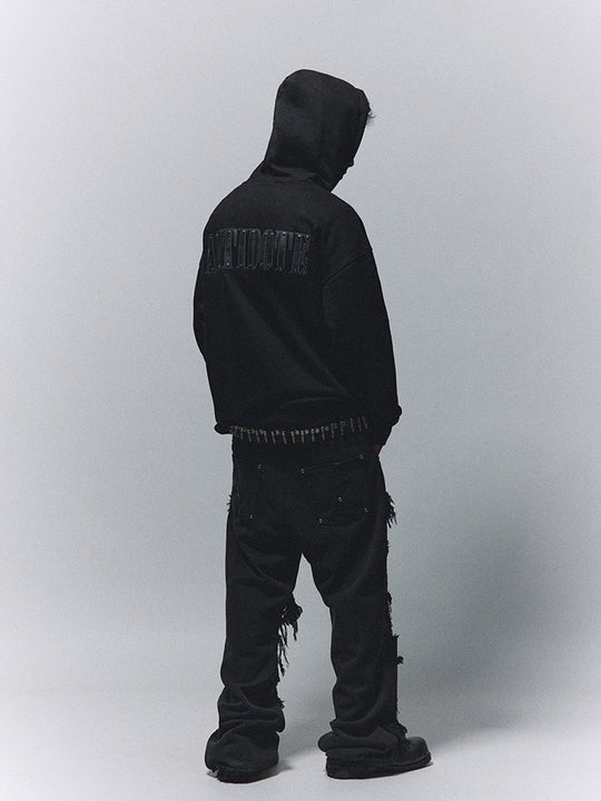 ANTIDOTE Double Layer Raw Edge Micro Pants | Face 3 Face