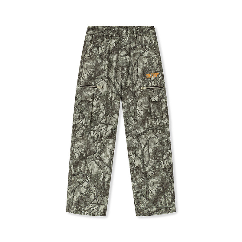 DICETINY Tree Camouflage Print Work Cargo Pants | Face 3 Face