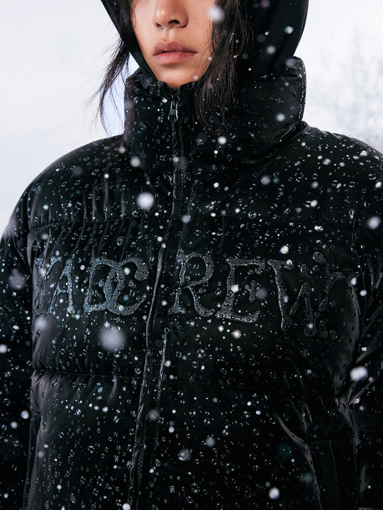 YADcrew 3D Water Bead Texture Puffer Jacket | Face 3 Face