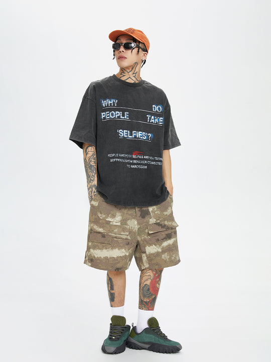 F2CE Washed Gradient Old Basic Tee