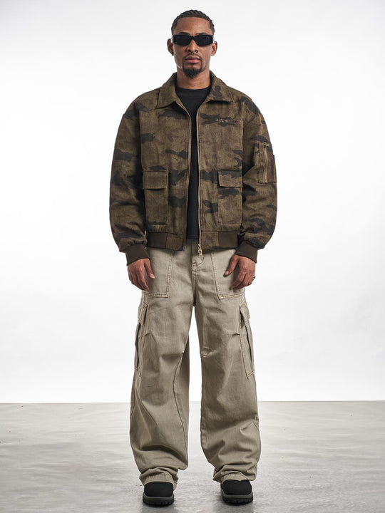 F3F Select Camouflage MA-1 Bomber Jacket | Face 3 Face