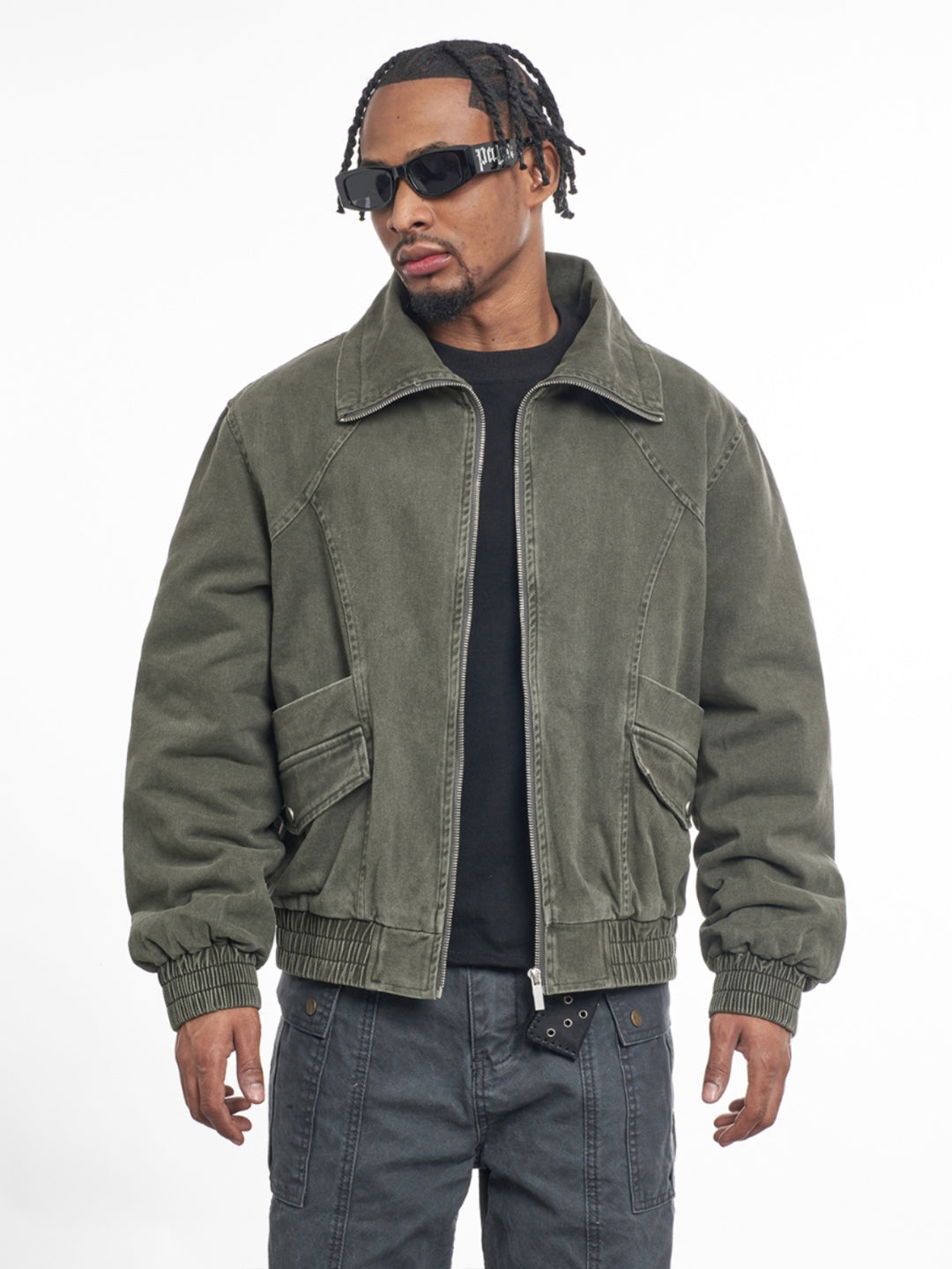 F3F Select Washed Work Short Jacket | Face 3 Face