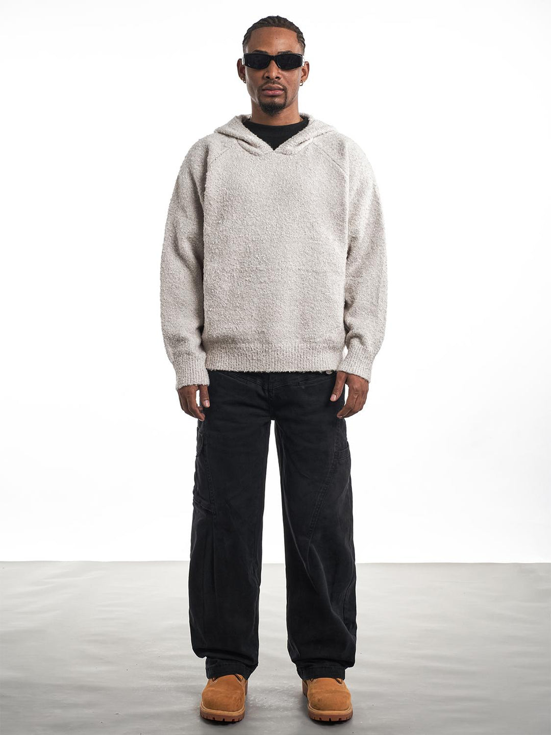 F3F Select Brushed Knit Hoodie | Face 3 Face